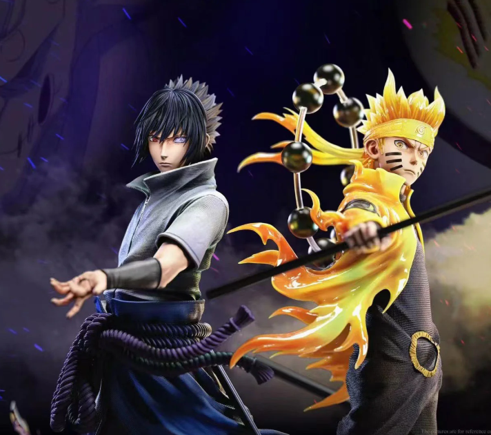 【pre order】Naruto & Sasuke 1/6 Scale Resin Statue - Image 7