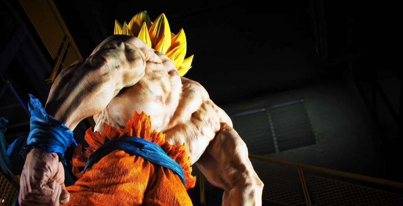 【pre order】Goku SSJ2 Life-Size Statue – Dragon Ball Z 240cm - Image 5