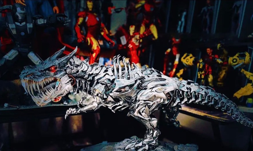 【pre order】Grimlock & Optimus Prime Statue – Transformers 50cm - Image 4