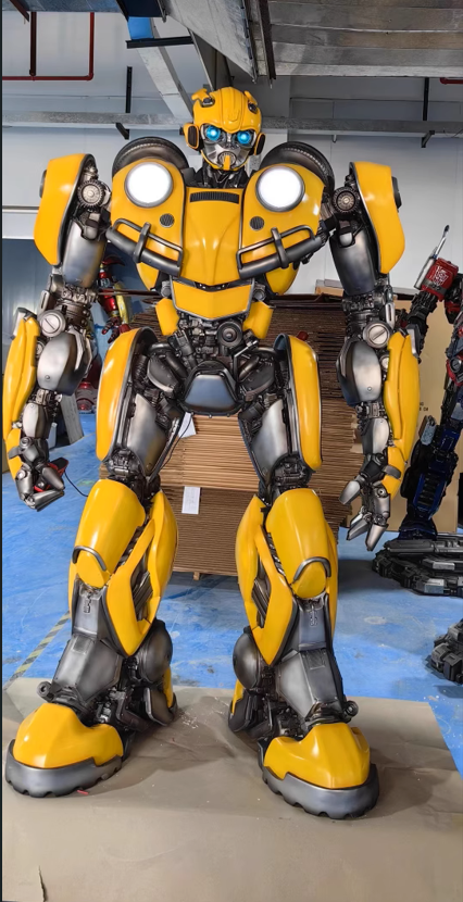 【pre order】Transformers Bumblebee Human Size Resin Statue 200cm - Image 5