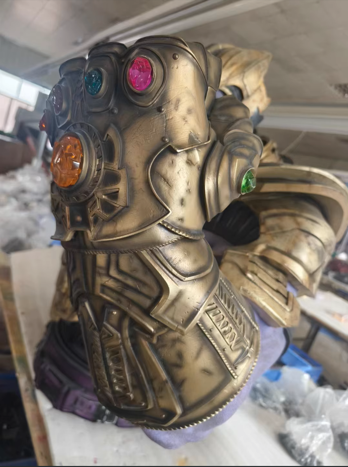 【pre order】Thanos Life-Size Bust Resin Statue Avengers Endgame 113cm - Image 5