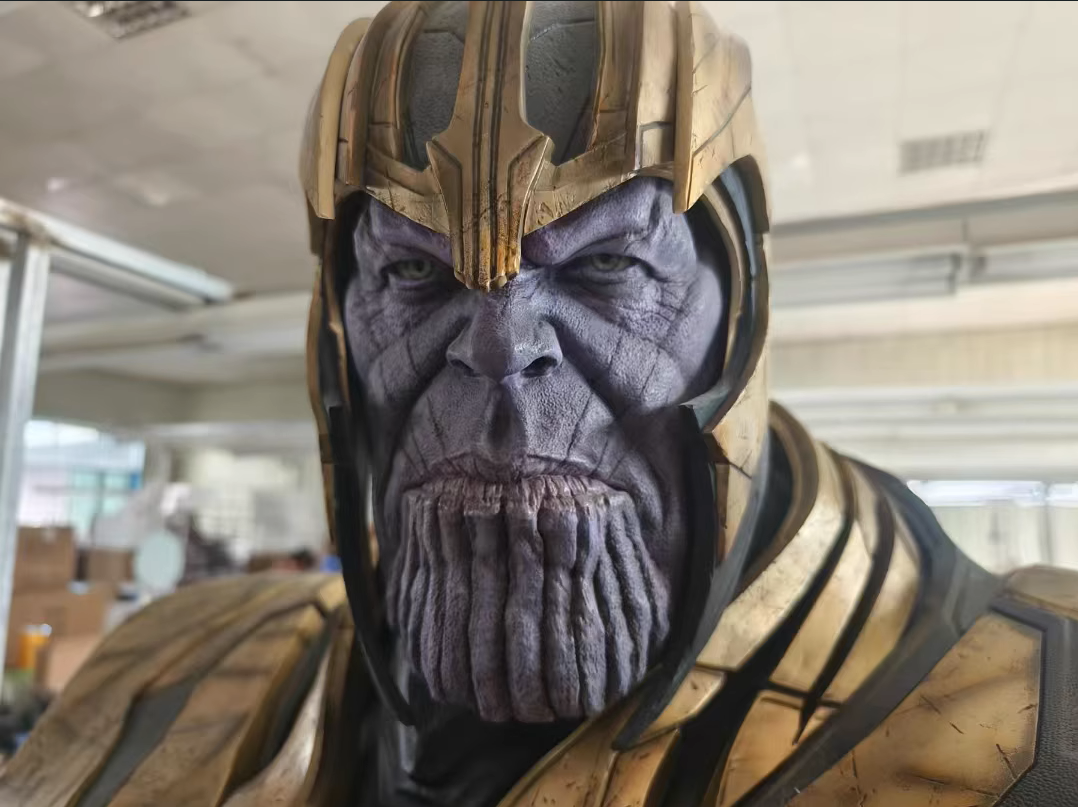 【pre order】Thanos Life-Size Bust Resin Statue Avengers Endgame 113cm - Image 4