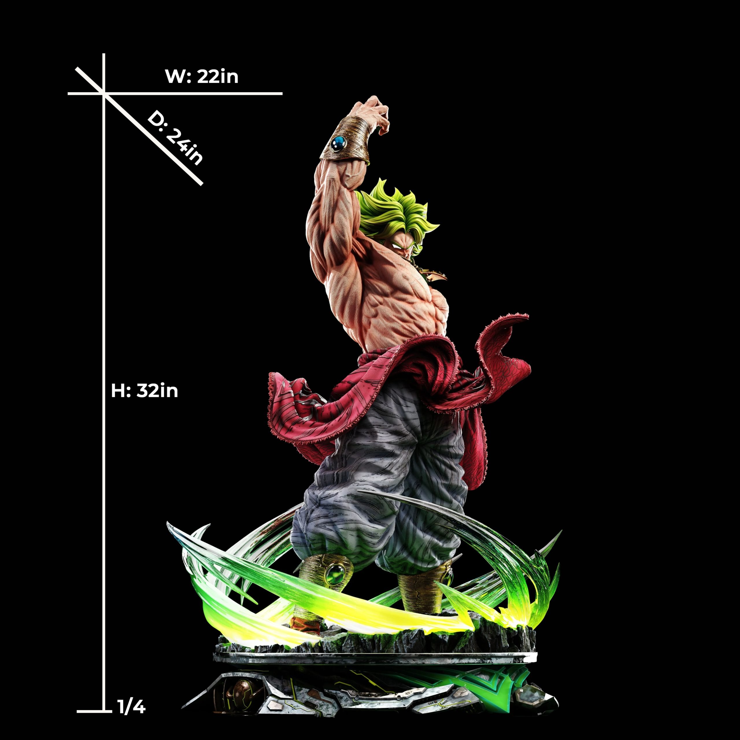 Last Sleep Dragon Ball Broly 2.0 Resin Statue