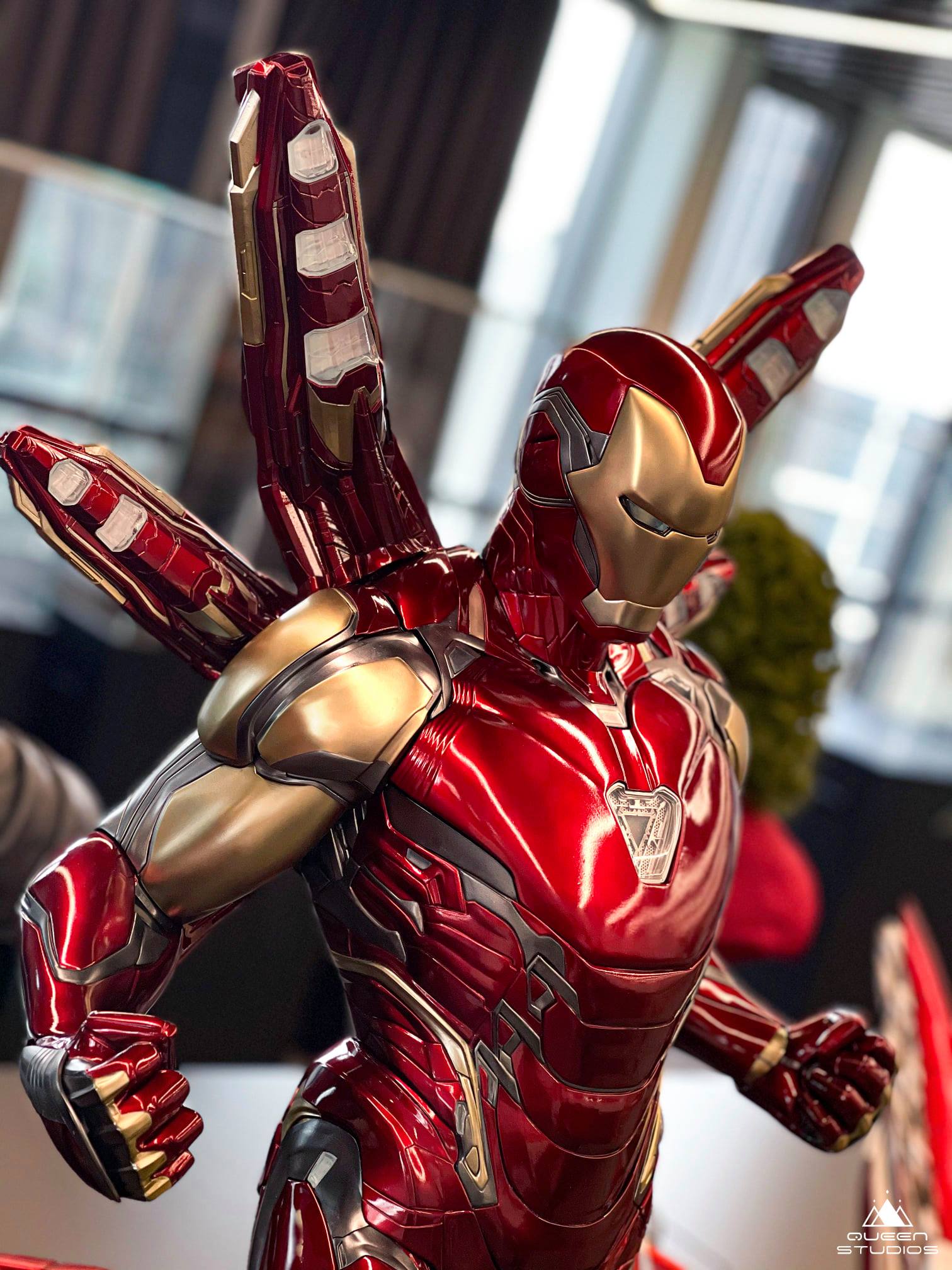 【pre order】Marvel Iron Man 1:2 Scale Life-Size Resin Statue H115cm - Image 4