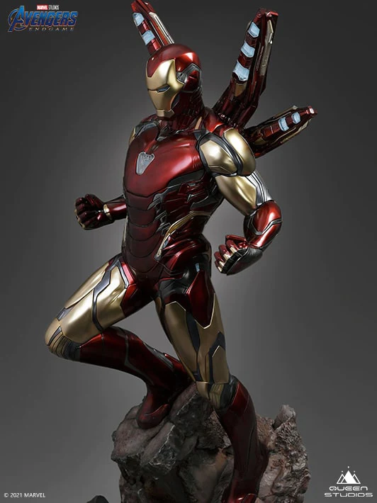 【pre order】Marvel Iron Man 1:2 Scale Life-Size Resin Statue H115cm - Image 8