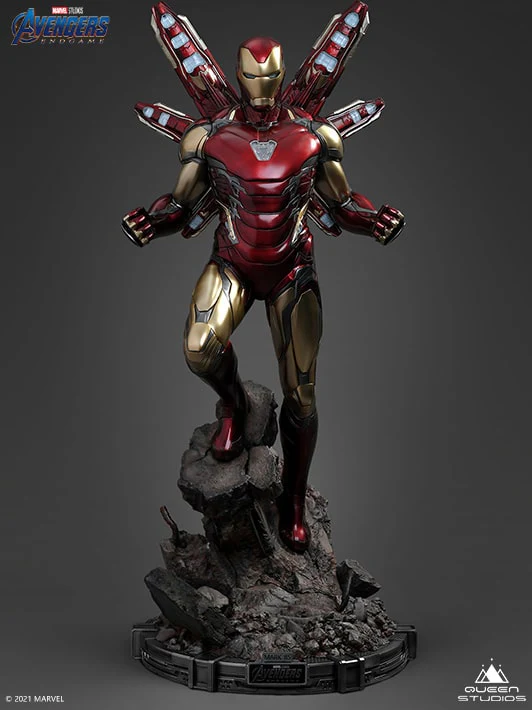 【pre order】Marvel Iron Man 1:2 Scale Life-Size Resin Statue H115cm - Image 2