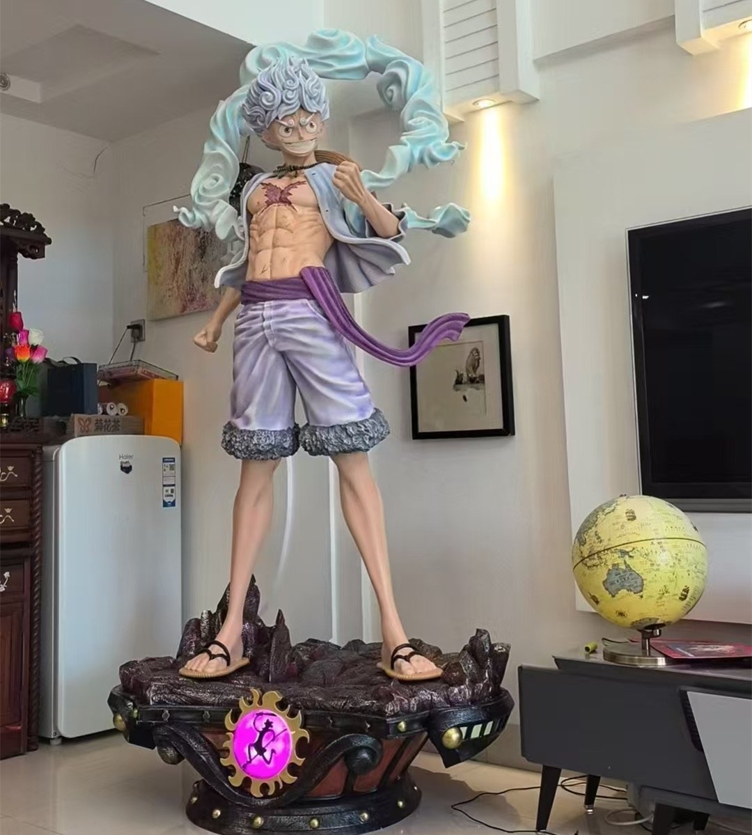 【pre order】Luffy Gear 5 Life-Size Statue – One Piece H239cm - Image 4