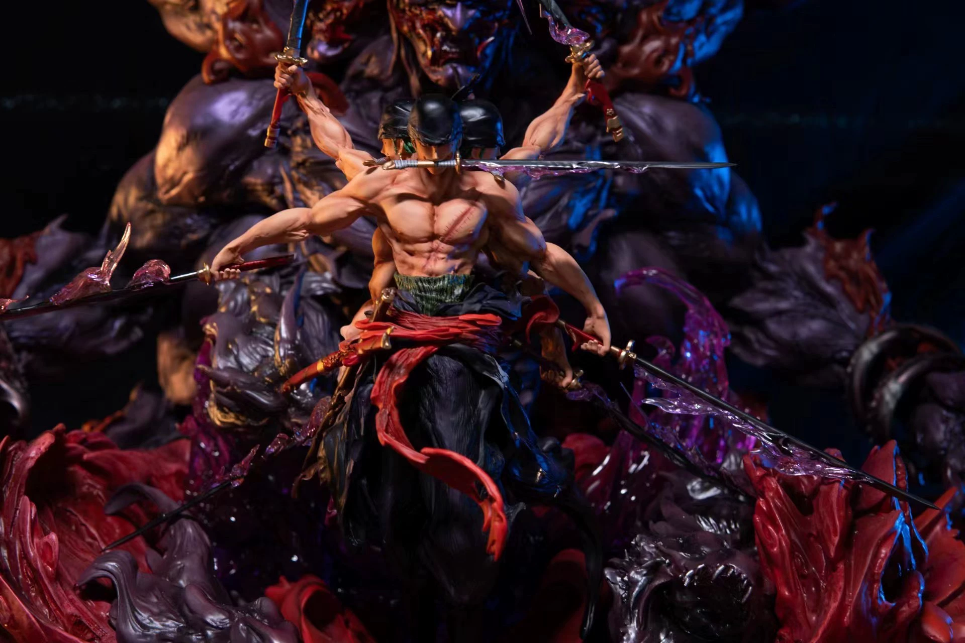 【pre order】Roronoa Zoro Asura Resin Statue – 82cm Collectible - Image 11