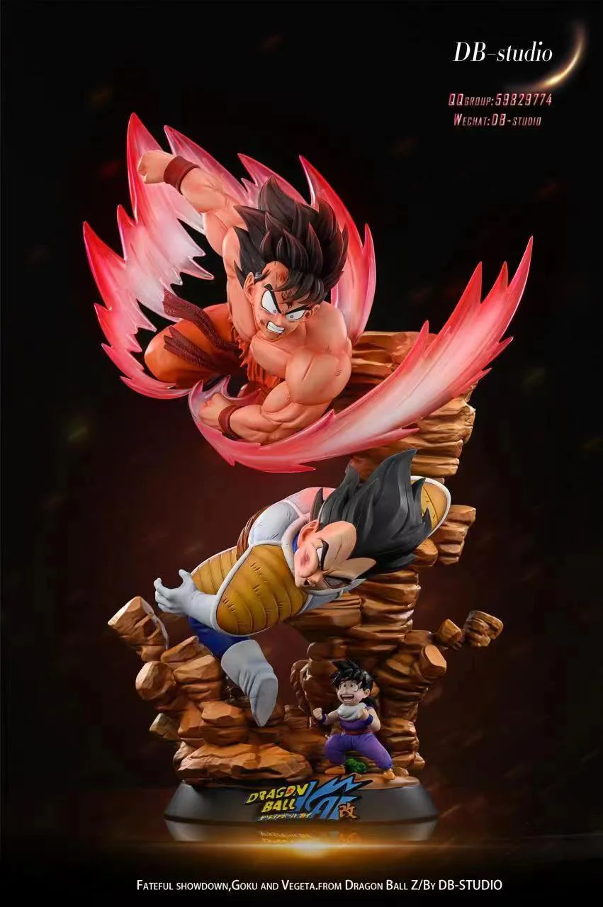 【pre order】Goku vs Vegeta Resin Statue – 1/6 Scale Dragon Ball Figure GK - Image 4