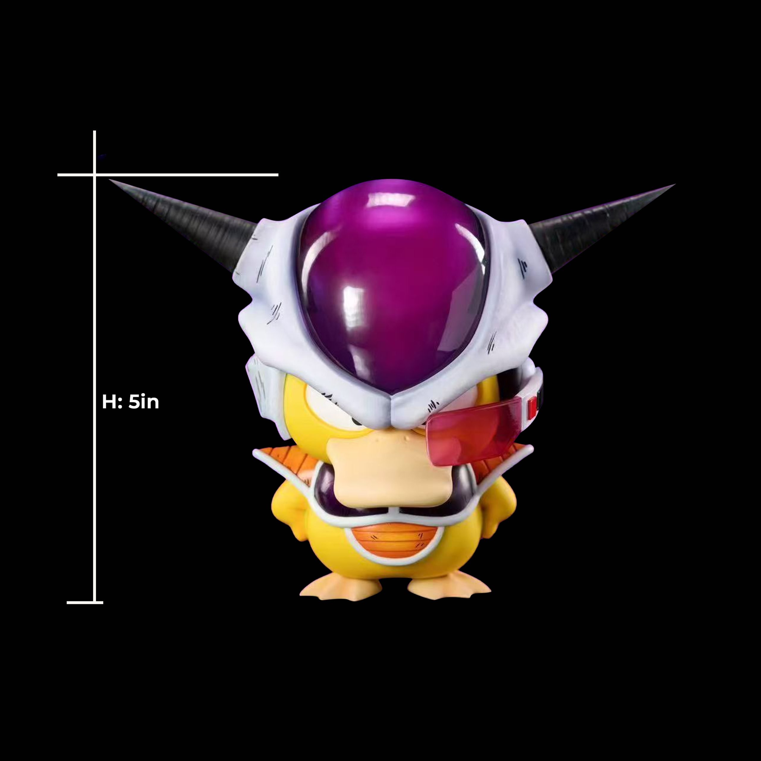 Pokemon Mimo x Niuzi Studio Psyduck x Psyduck cos Frieza Resin Statue
