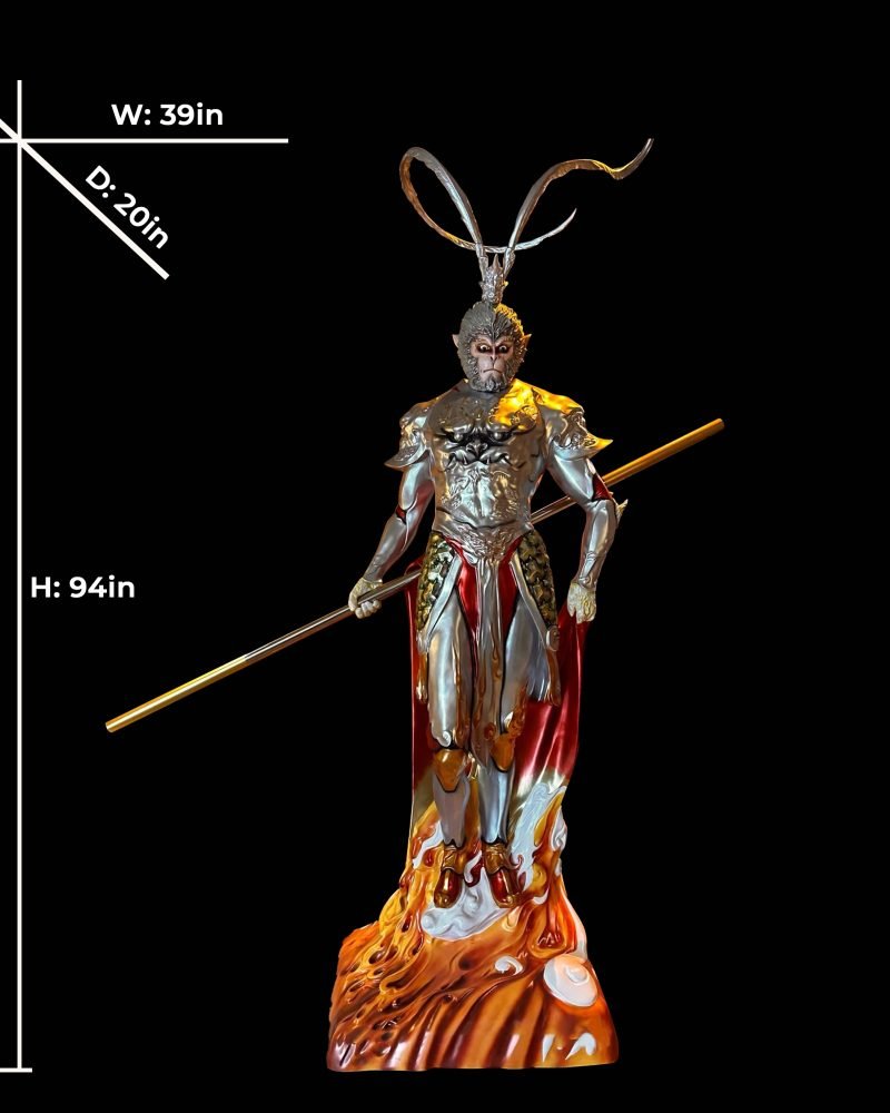 【pre order】Monkey King Life-Size Statue – Sun Wukong 260cm