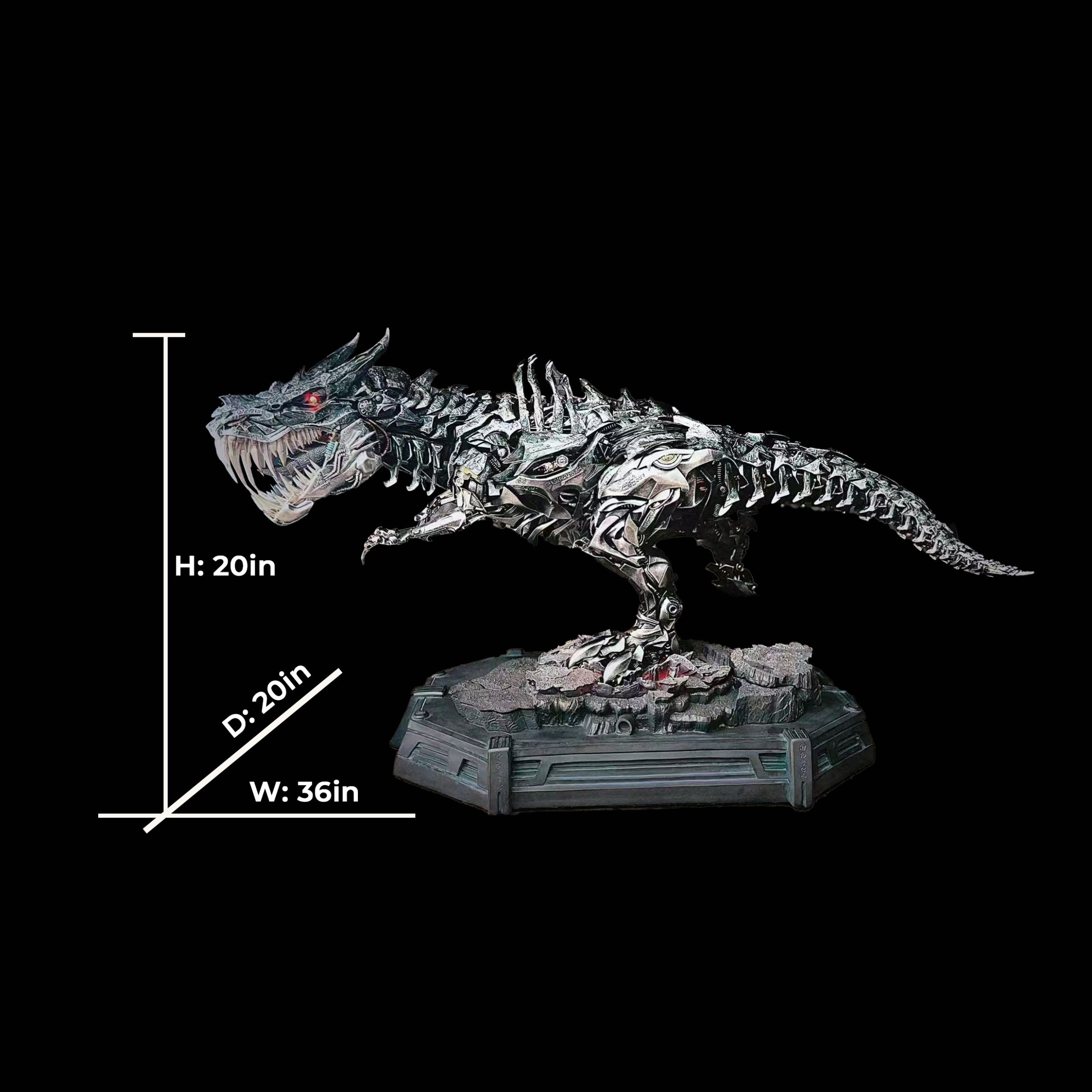【pre order】Grimlock & Optimus Prime Statue – Transformers 50cm