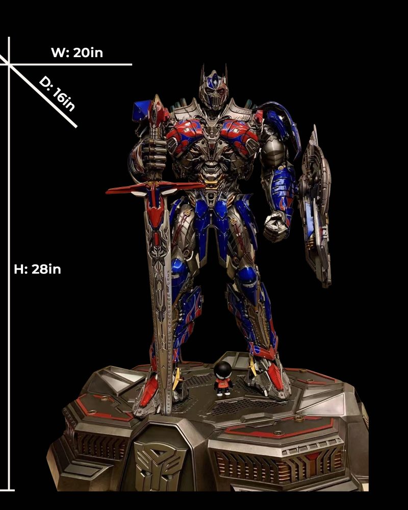 【pre order】Optimus Prime Statue – Transformers Last Knight 70cm