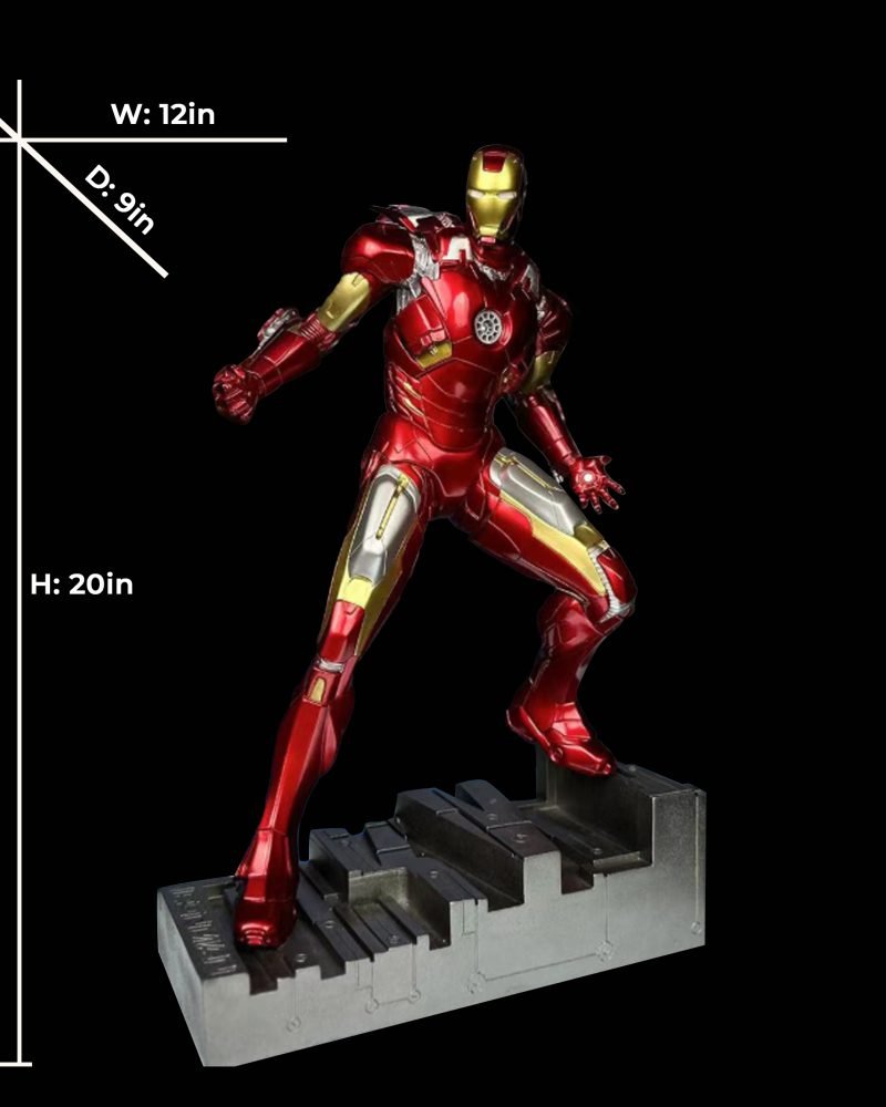 【pre order】Iron Man 1/4 Scale Resin Action Statue 50cm