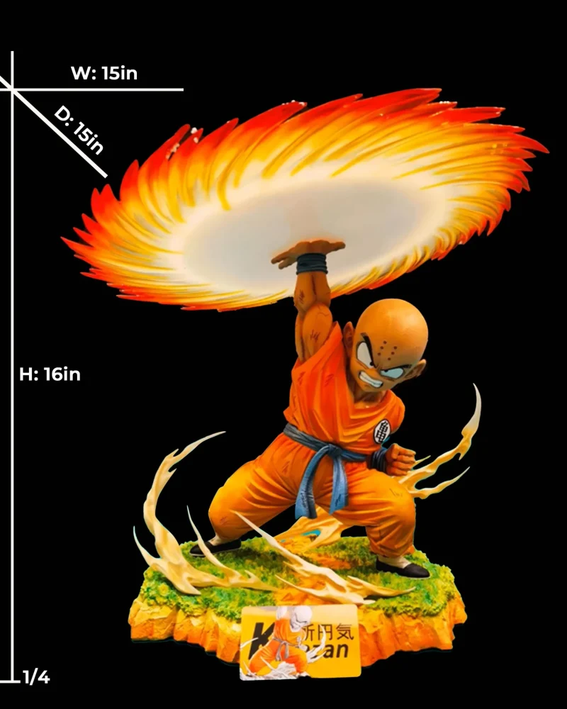 【pre order】Krillin Kienzan Resin Statue – Dragon Ball Figure