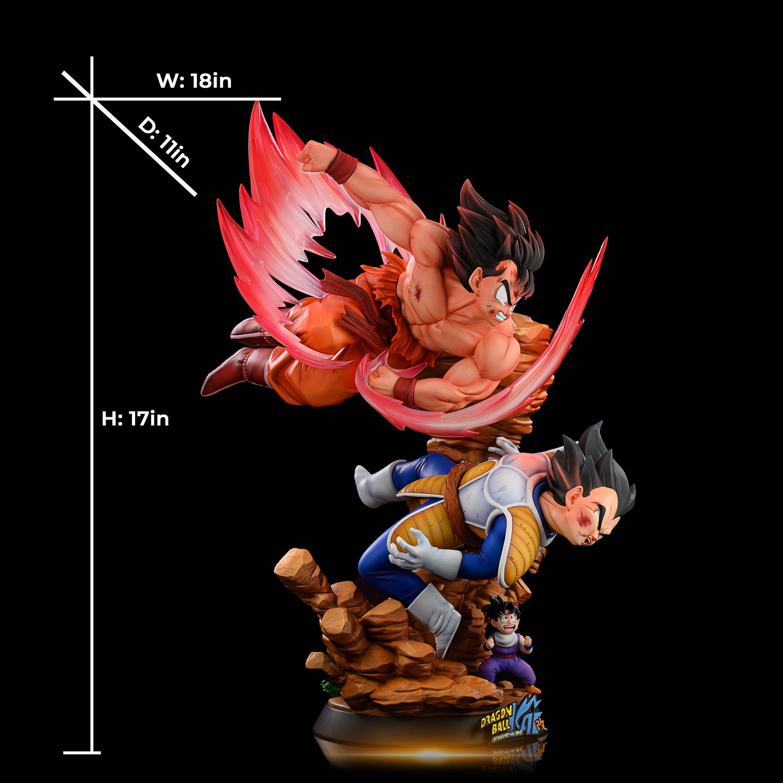 【pre order】Goku vs Vegeta Resin Statue – 1/6 Scale Dragon Ball Figure GK
