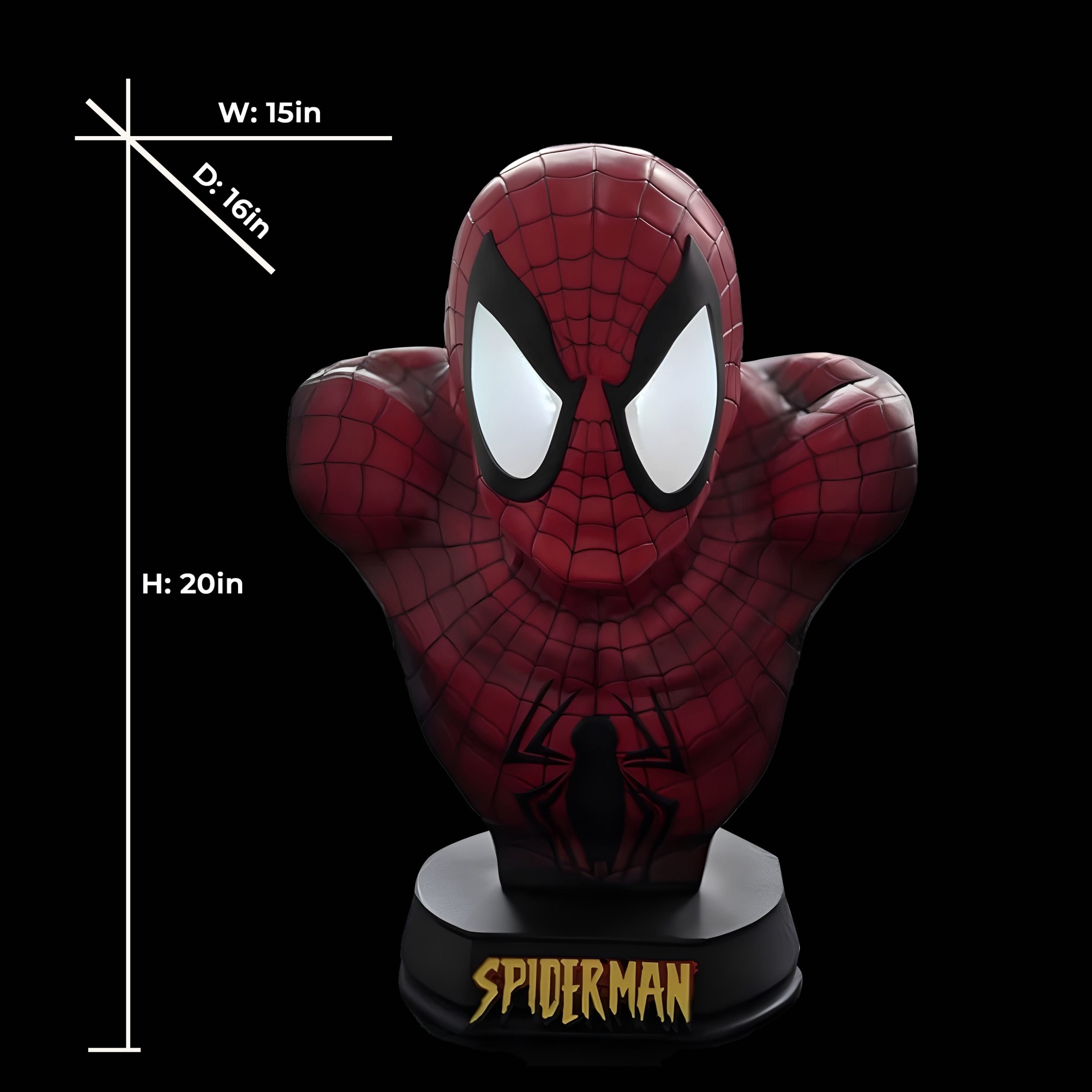 【pre order】Spider-Man Life-Size Bust Resin Statue 20.5inch-52cm