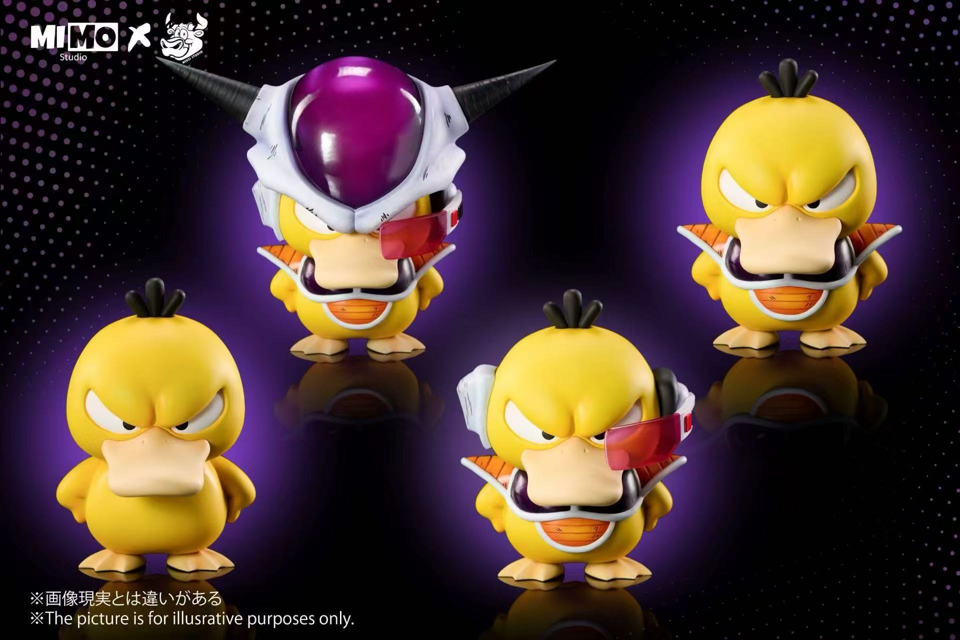 【pre order】Psyduck × Frieza Cosplay Resin Figure Set - Image 7
