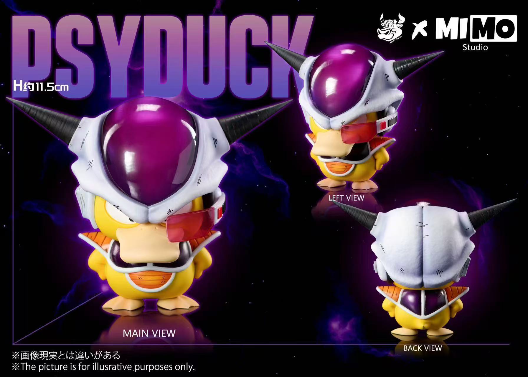 【pre order】Psyduck × Frieza Cosplay Resin Figure Set - Image 4