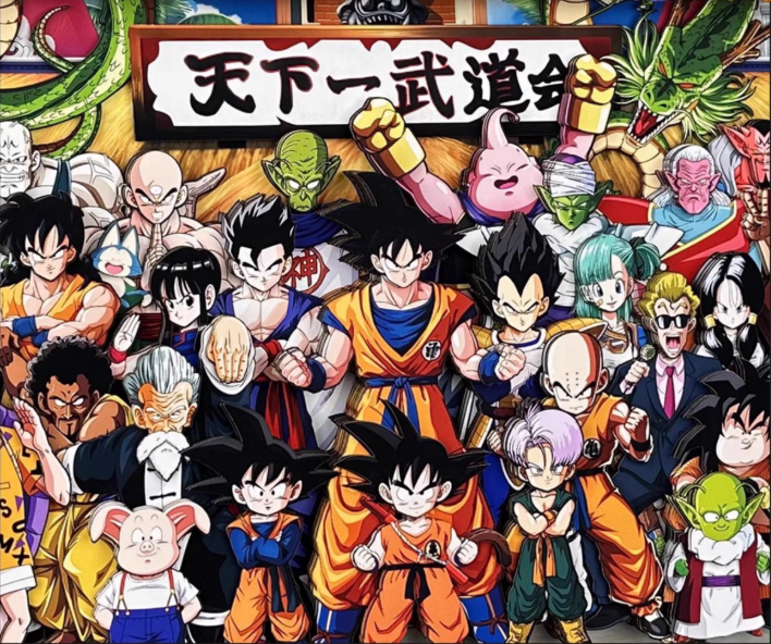 【pre order】Dragon Ball Martial Arts Club 3D Wall Art - Image 4