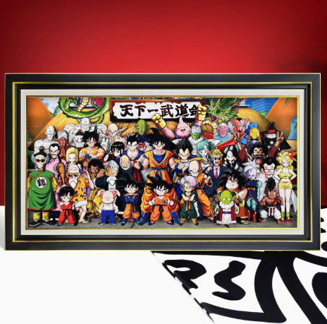 【pre order】Dragon Ball Martial Arts Club 3D Wall Art - Image 2