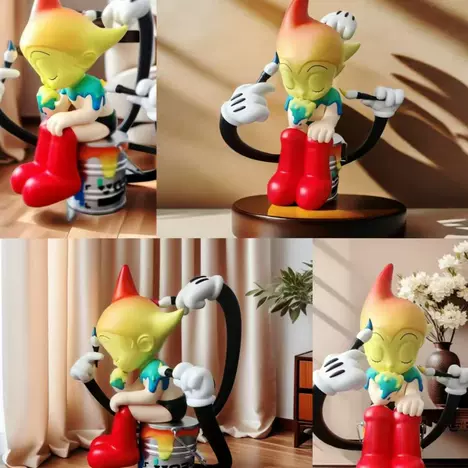 【in Stock】Astro Boy Graffiti Art Sculpture – Trendy Decor H70cm - Image 3