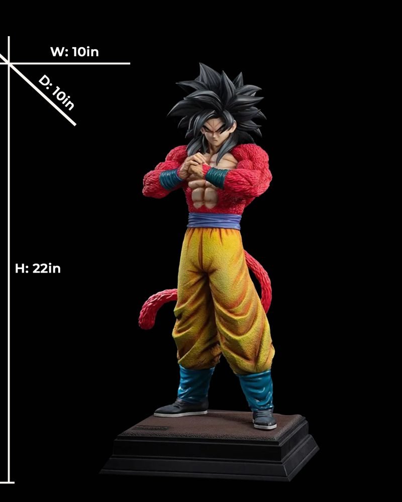 【pre order】  Super Saiyan 4 Son Goku Resin Statue – 1/4 Scale