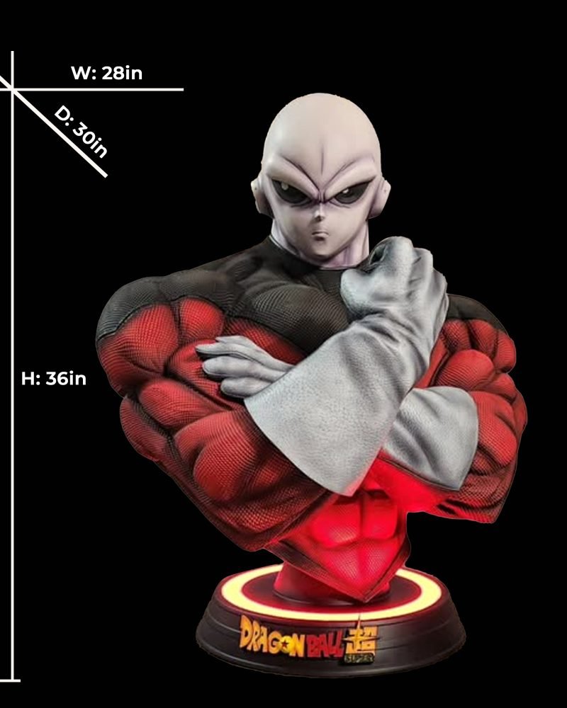 【pre order】  Jiren 1:1 Bust Resin Statue – Life-Size Dragon Ball Collectible