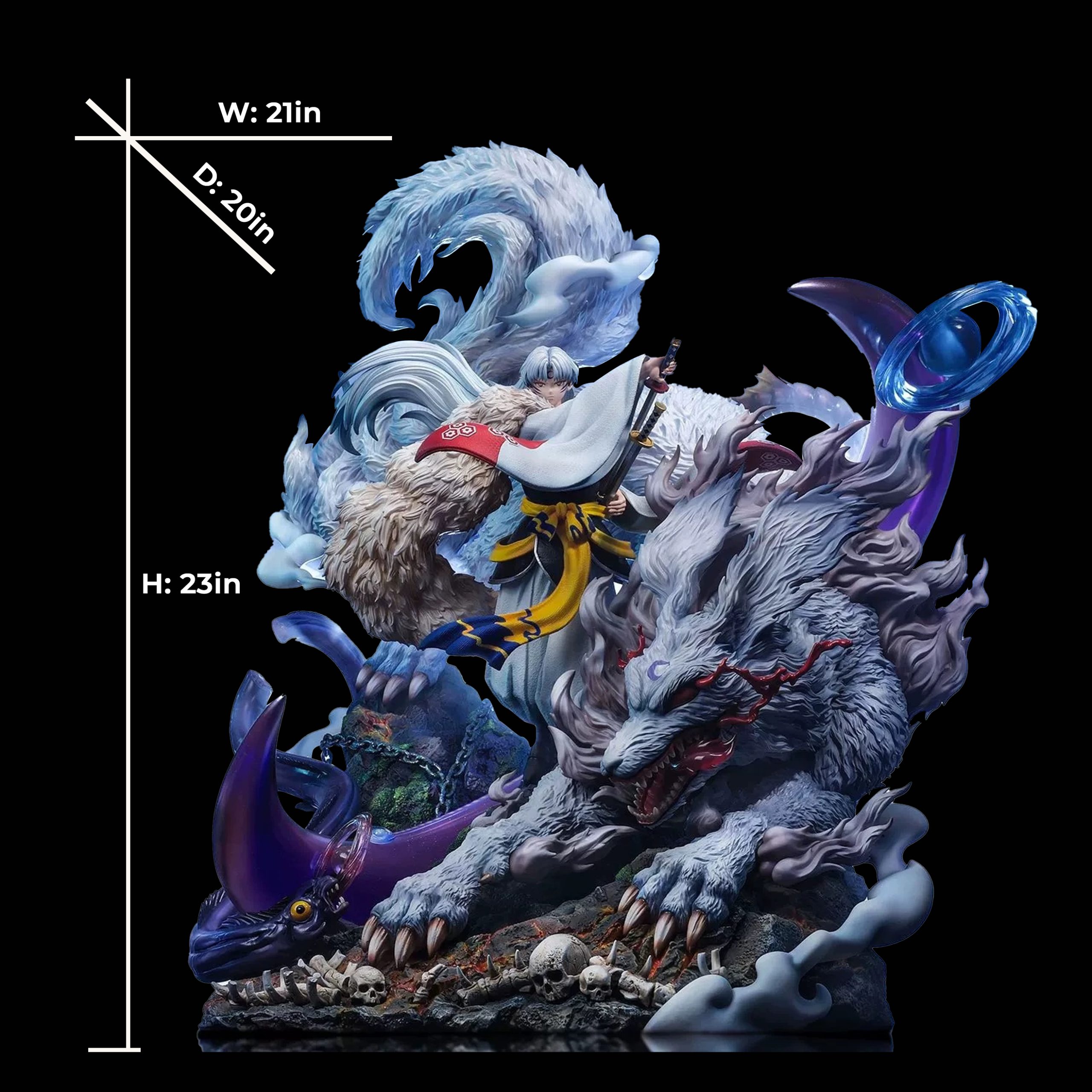 【pre order】Inuyasha Sesshoumaru Resin Statue – Premium Anime Collectible