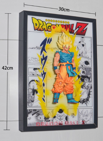 Dragon Ball Son Goku Decorative 3D Stereoscopic Painting - kingstudio