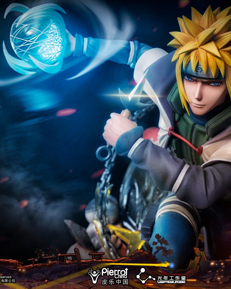 【pre order】 Minato Namikaze Statue - Naruto Fourth Hokage Farewell Scene