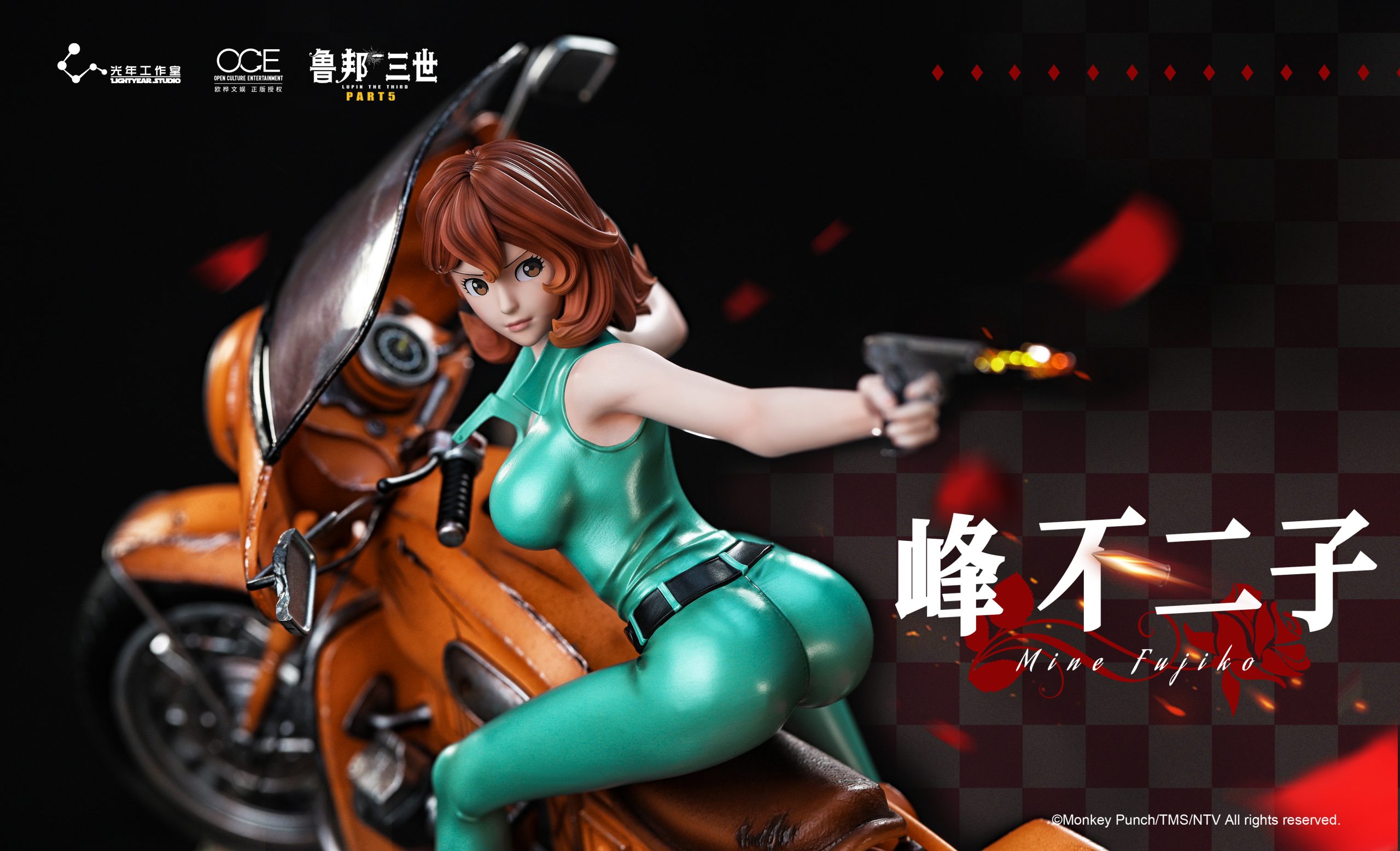 【pre order】Fujiko Mine Statue - Lupin III Part 5 Collectible by Lightyear Studio - Image 4