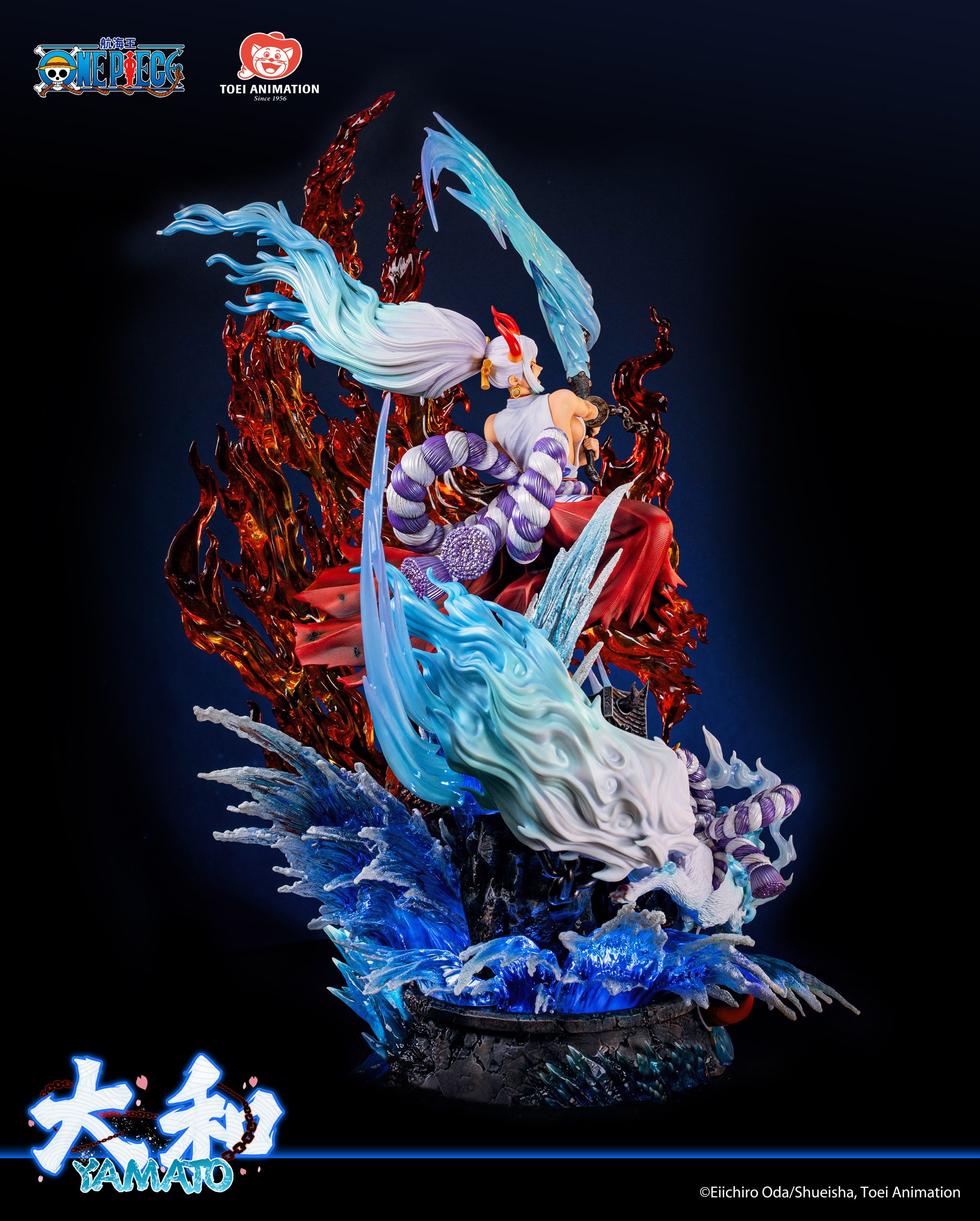 【pre order】One Piece Yamato Statue Figure Light Year Studio x ToeiAnimation - Image 6