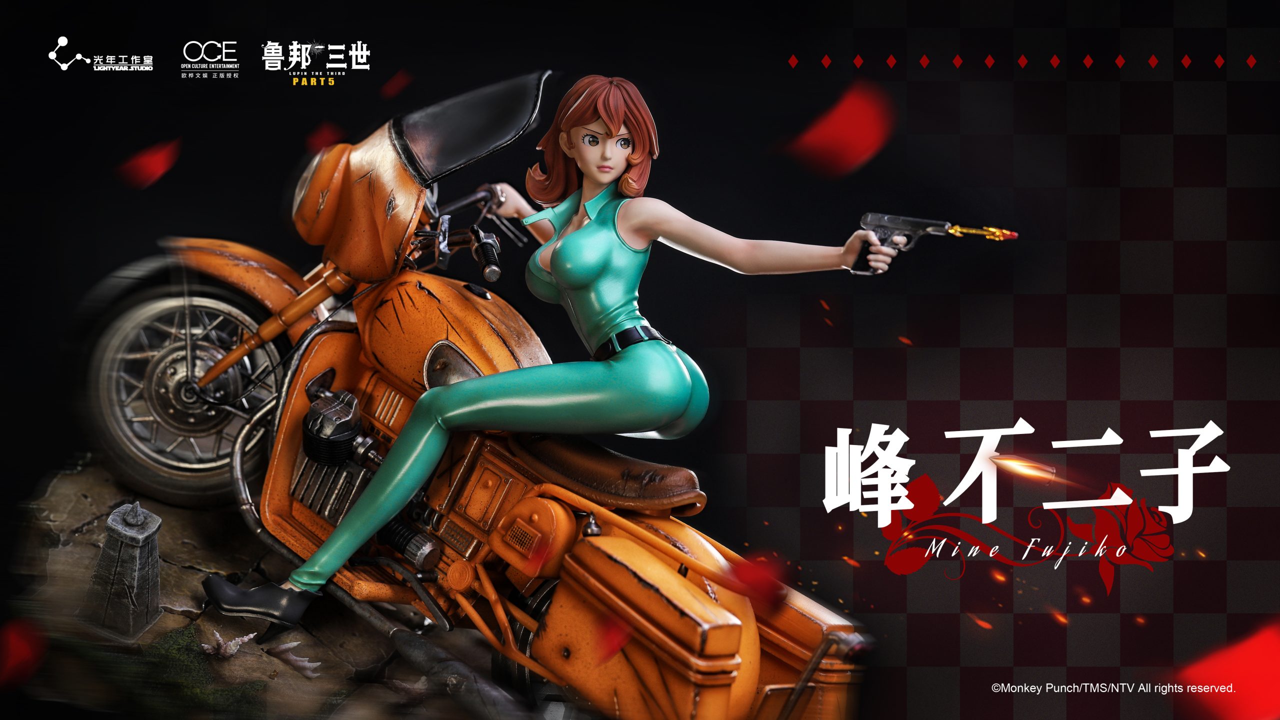 【pre order】Fujiko Mine Statue - Lupin III Part 5 Collectible by Lightyear Studio - Image 10