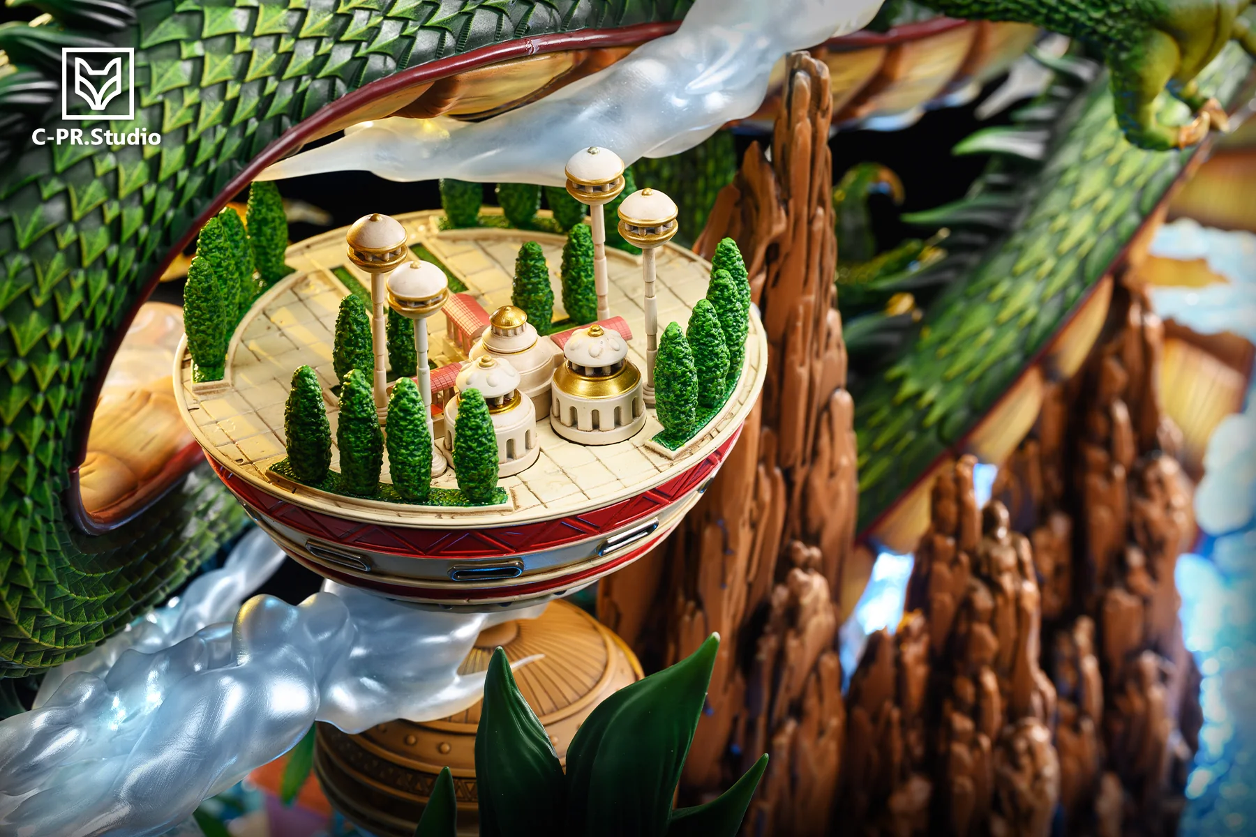 【pre order】Shenron & Kid Goku Resin Statue - Dragon Ball 80cm - Image 3