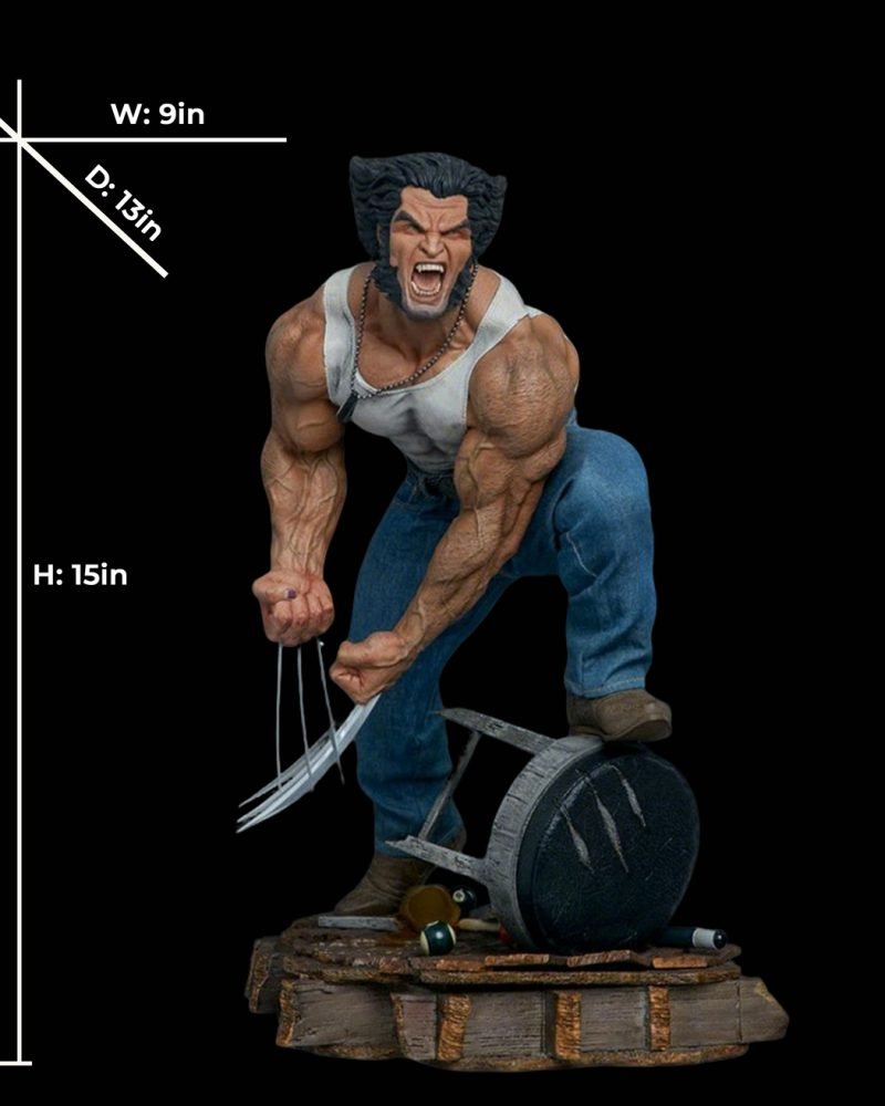 【pre order】Wolverine Resin Painted Statue H38cm