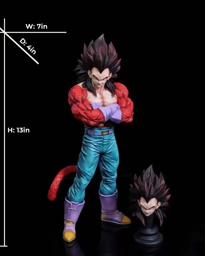 【pre order】Dragon Ball SS4 Vegeta Resin Statue H32cm