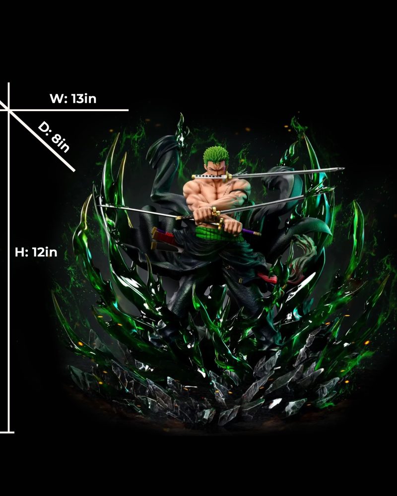 【pre order】ONE PIECE Roronoa Zoro Resin Statue H31cm