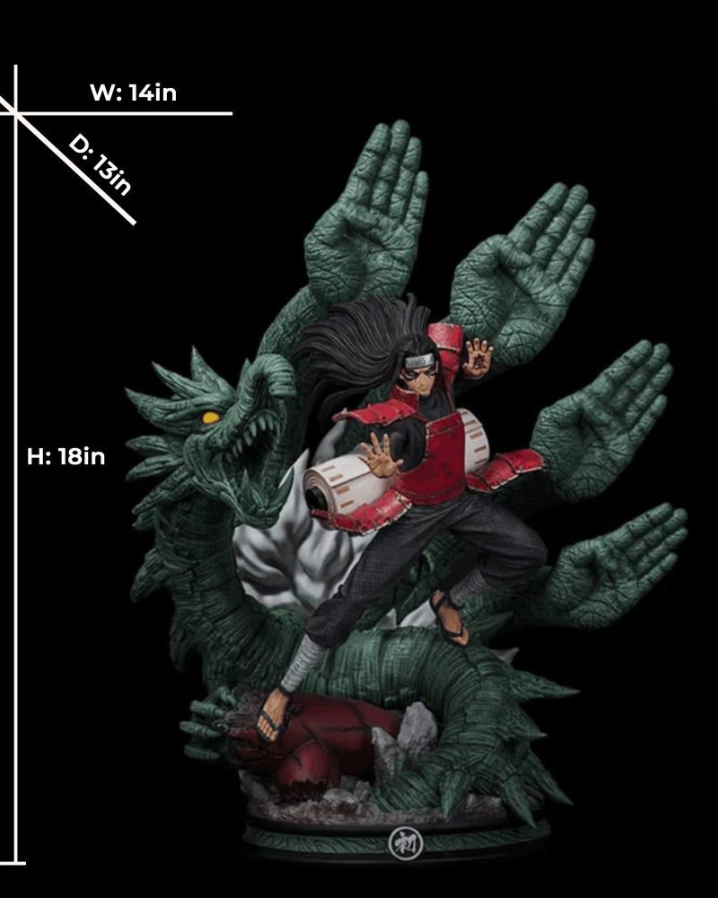 【pre order】First Hokage Naruto Hashirama senju Resin Statue