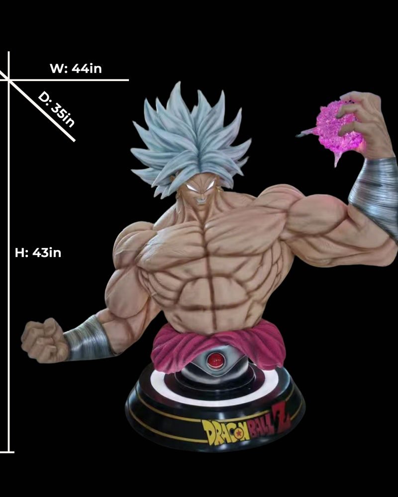 【pre order】 DRAGON BALL BROLY BUST STATUES H110cm