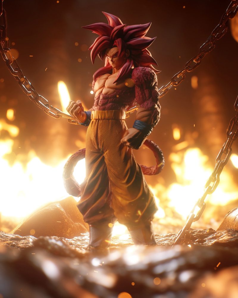 【pre order】Super Saiyan 4 Goku 1/6 Scale Resin Figure Dragon Ball GT Collectible Statue
