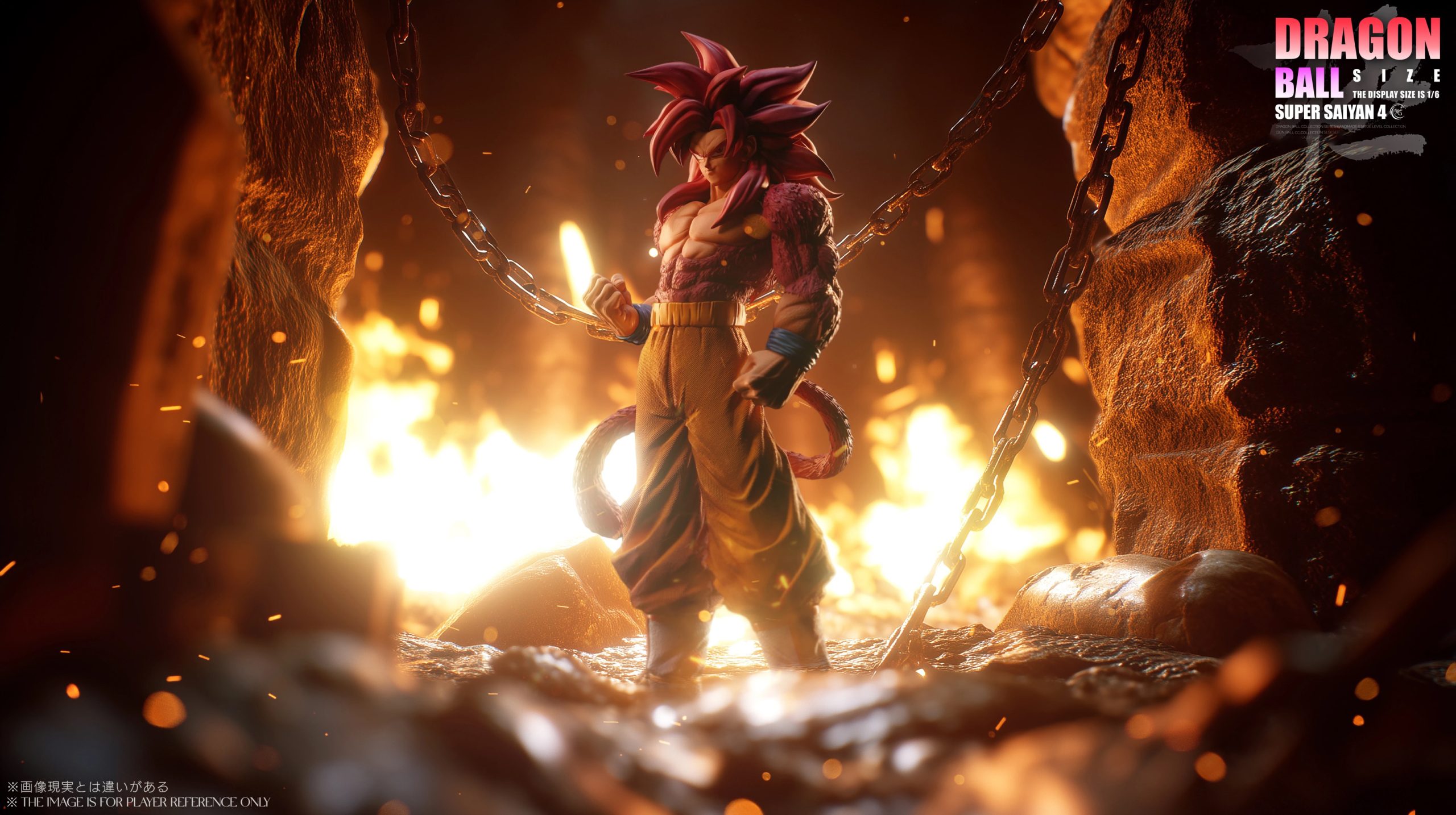 【pre order】Super Saiyan 4 Goku 1/6 Scale Resin Figure Dragon Ball GT Collectible Statue