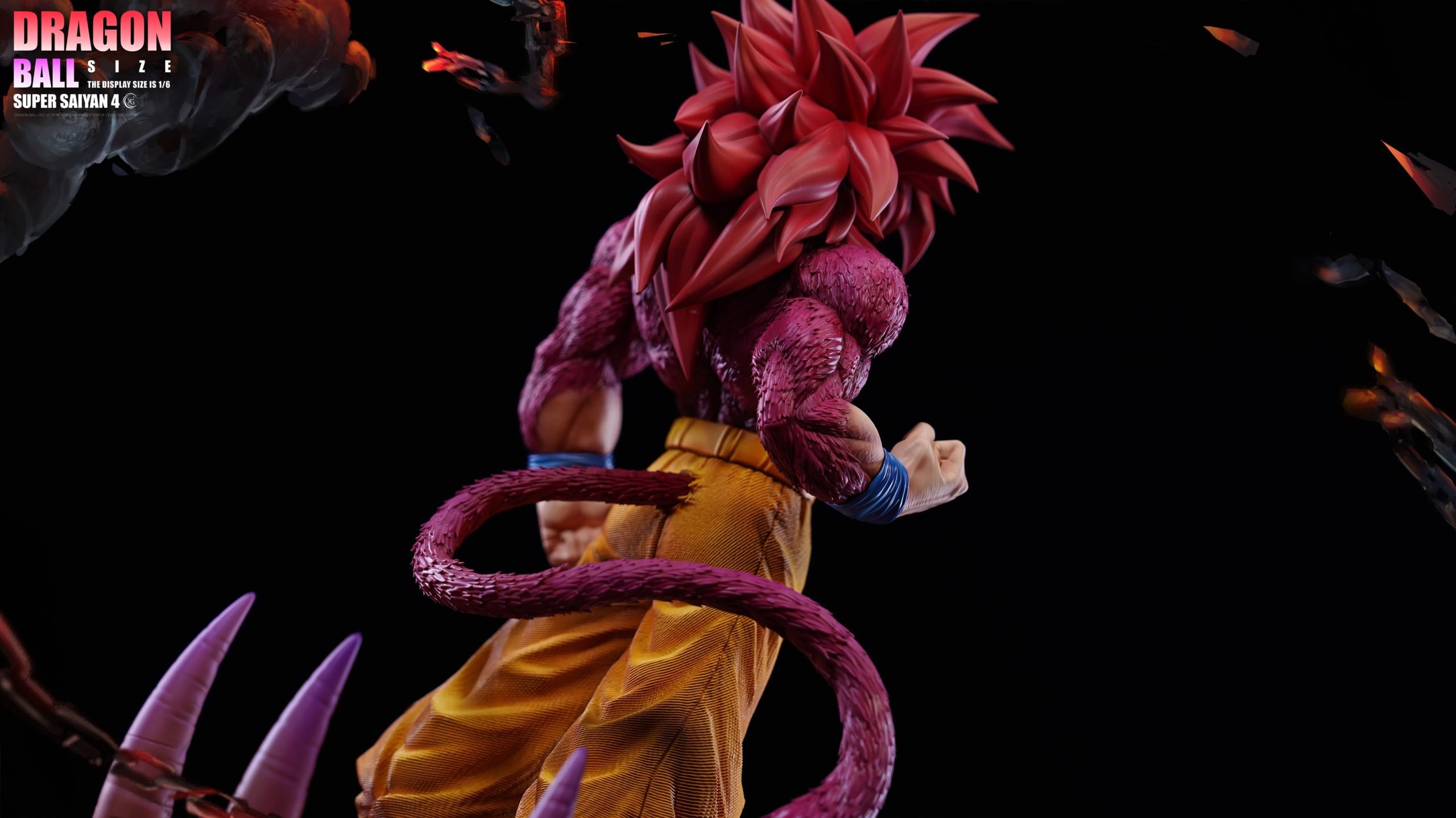 【pre order】Super Saiyan 4 Goku 1/6 Scale Resin Figure Dragon Ball GT Collectible Statue - Image 10