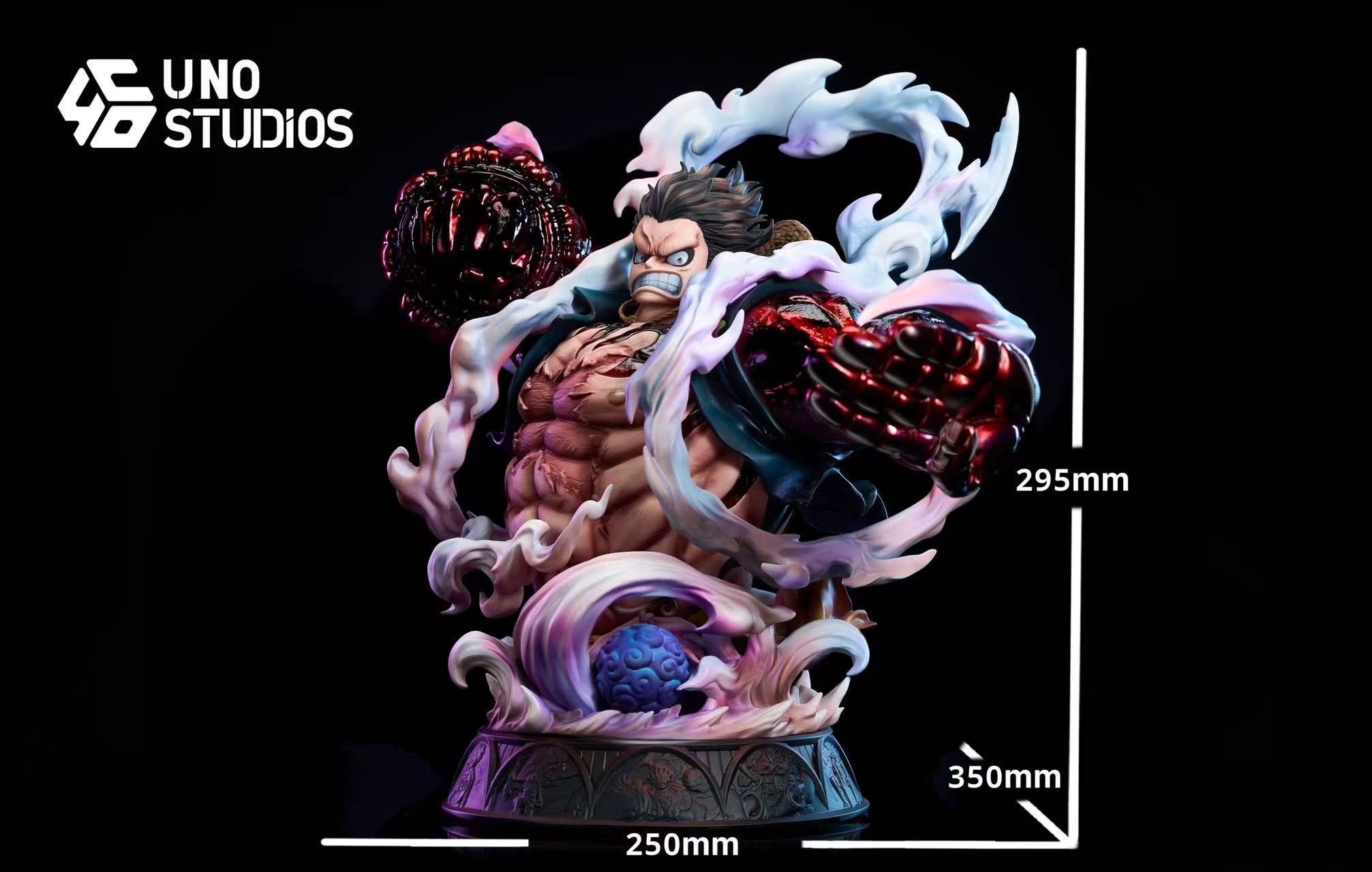 【pre order】Gear 4 Luffy Bust - One Piece Resin Statue 1/4 Scale - Image 5