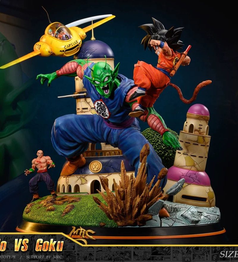【pre order】MRC 1/4 King Piccolo vs Goku Statue - Dragon Ball Battle Scene