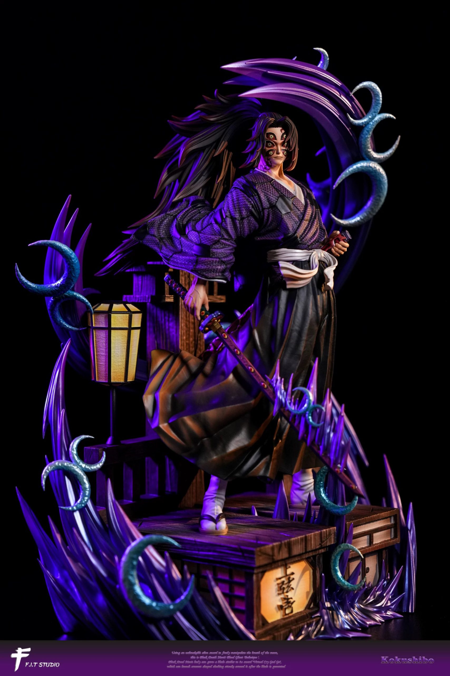 【pre order】Kokushibo 1/6 Statue - Demon Slayer 14.17inch Figure - Image 4