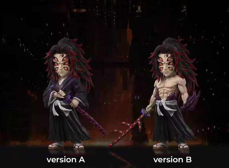 【pre order】Q-version Kokushibo Figures - Demon Slayer 8.6cm Resin
