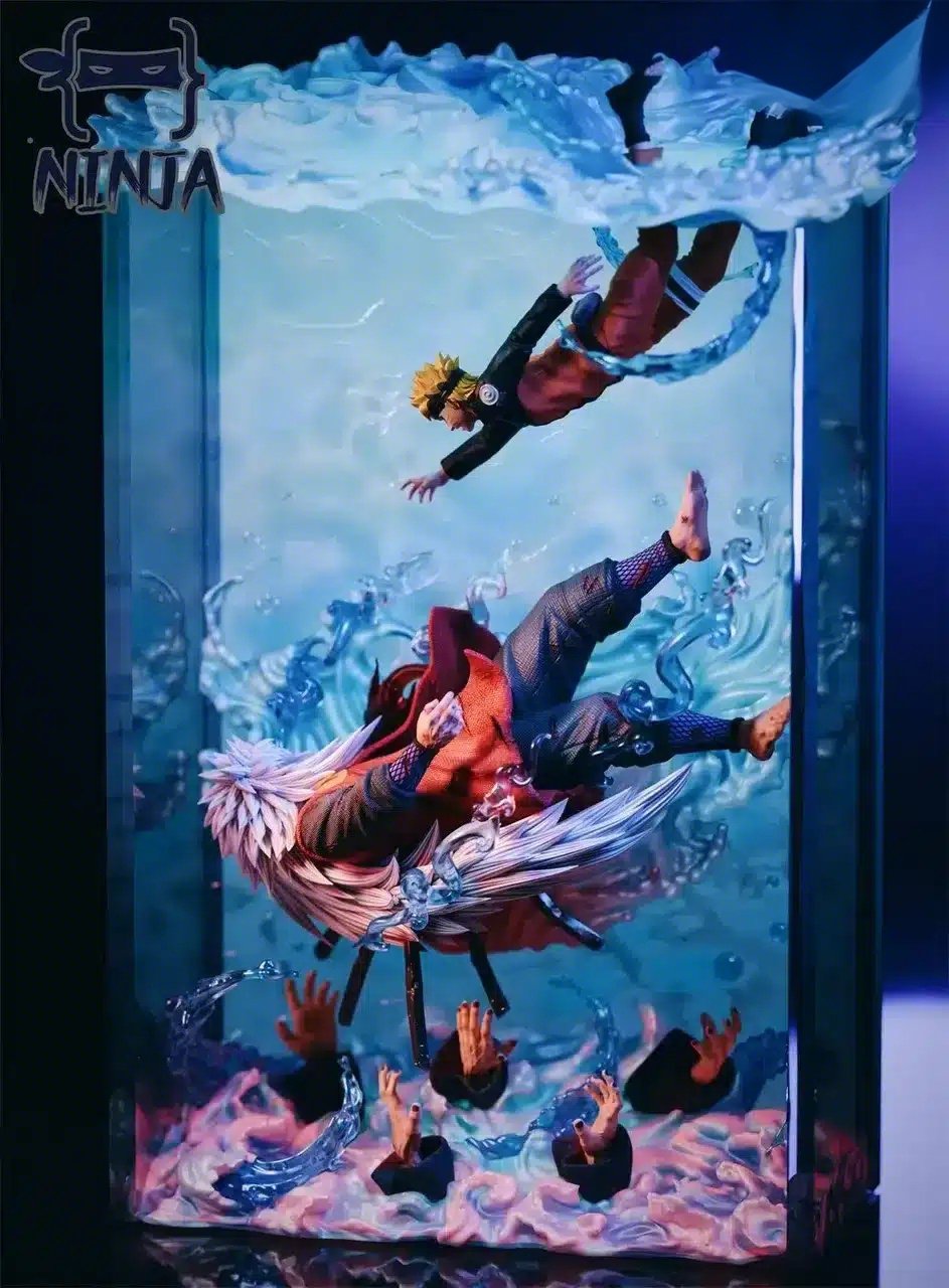 【Pre】Jiraiya Underwater Resin Figure - Naruto Legendary Sannin Statue