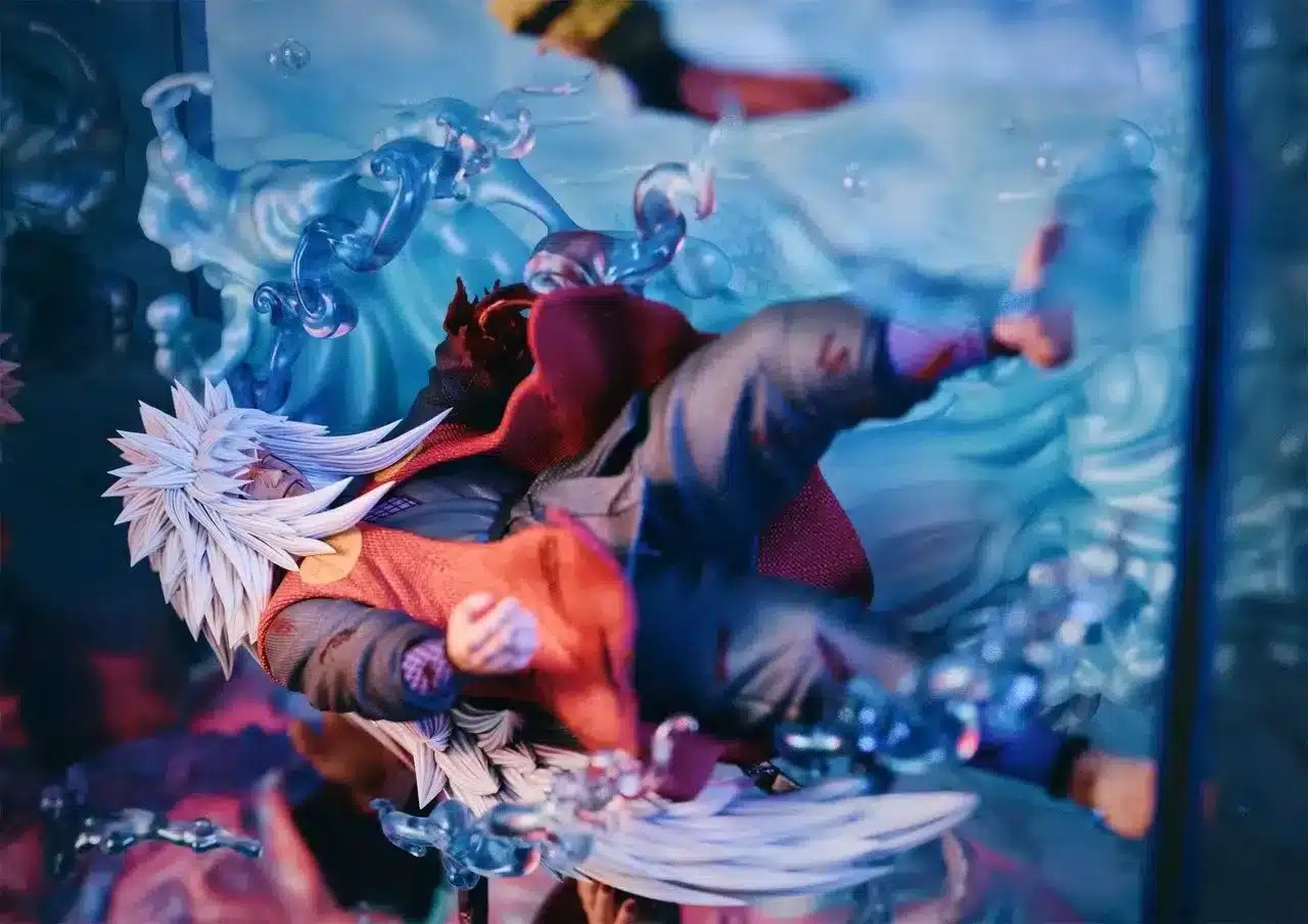 【Pre】Jiraiya Underwater Resin Figure - Naruto Legendary Sannin Statue - Image 5
