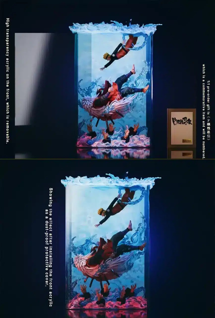 【Pre】Jiraiya Underwater Resin Figure - Naruto Legendary Sannin Statue - Image 6